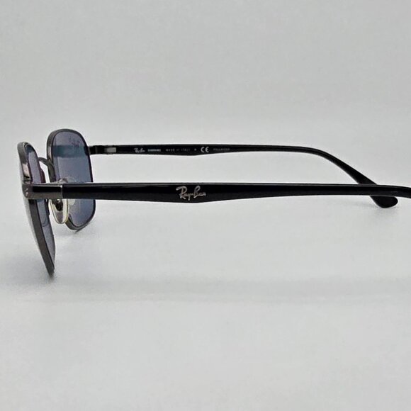 Ray-Ban RB3664-CH 004/BA Chromance Gunmetal Frame Polarized Blue Lens Sunglasses - Picture 4 of 16